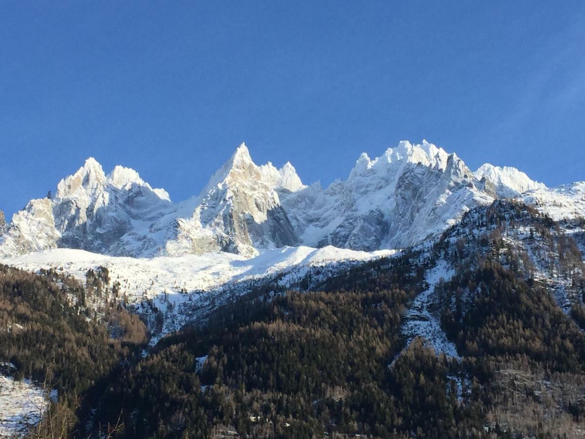 Apartamento Le petit M Chamonix au pied du Brévent Exterior foto